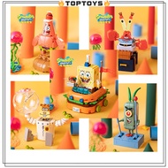 DD [TOPTOYS]SpongeBob SEMBO MOC Building blocks SpongeBob /Patrick Star/Squidward Tentacles/Captain Krabs/Sandy C23300D
