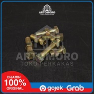 Bolt Nut M10x20x1.25 M10x25x1.25 M10x30x1.25 M10x35x1.25 M10x40x1.25 M10x50x1.25