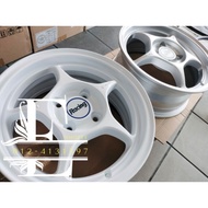 NEW SPORT RIM 14 INCH RPO1 WHITE RM700 4PC RIM MYVI AXIA BEZZA WIRA (KENA BELI 2TIME 1PAY 2PC 1BOX P