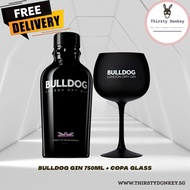 Bulldog London Dry Gin 750ml + FREE 1 Copa Glass