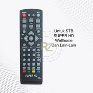 Remote STB Set Top Box DVB T2 SUPER HD 168 / WELLHOME