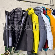 ARCTERYX SV七代男女戶外 GORE-TEX 三合一 羽絨服情侶款羽絨內膽雙拉鍊硬殼衝鋒衣 秋冬季 保暖 三合一外套 3-in-1 Jacket 可拆內膽外套 羽絨外套 Parka 防水 防風