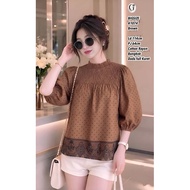KATUN Jumbo imported rayon cotton blouse Wanita