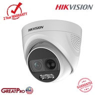 HIKVISION (DS-2CE72DFT-PIRXOF) 2MP TRUE WDR 4IN1 PIR SIREN FULL TIME COLOR DOME CAMERA-GREATPRO