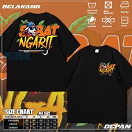 Deliwafa - Sobat Ngarit Vol 3 | T-Shirt Regular | Kaos Lengan Pendek | Baju Pria Wanita - SkyBlue St