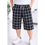 TARTAN UNDERWEAR PANTS BELOW THE KNEE 7/8 CASUAL COOL