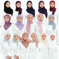 Poplook Dayana Square Voile Headscarf