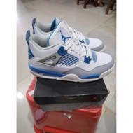 Air Jordan 4 Retro "MILITARY BLUE" Running Shoes AJ4 Basketball Shoes FV5029-141