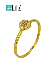 LITZ 916 (22K) Gold  Ring (PX) LGR0170