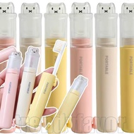 1/2/3Sets Cute Travel Toothbrush Set -Toothpaste Dispenser - with Toothpaste Storage Box - for Outdo