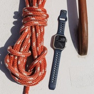 美國NOMAD Apple Watch專用運動風FKM橡膠錶帶-45mm-大西洋藍