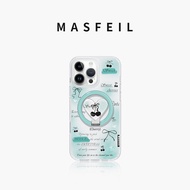 MASFEIL | เคสตั้งโทรศัพท์แม่เหล็กสำหรับ iPhone 16 Pro