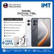 Tecno Pova 7 Ultra 5G Smartphone | Mediatek Dimensity 8350 Ultimate | 6.67" 144Hz AMOLED Display