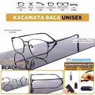 Elegant Unisex Square Reading Glasses Plus Lens +100 +125 +150 +175 +200 +225 +250 +275 +300