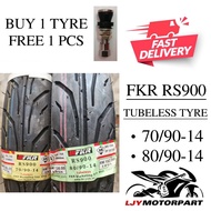 FKR TYRE TAYAR RS900 TUBELESS 70/90-14 80/90-14