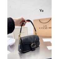 (((Ready Stock) ♞,♘Coach New Style Cloud Bag Female Bag Pillow Bag Cute Trendy Fashion Handbag/Shoulder Messenger Bag