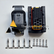 Giắc ECU Isuzu 4HK1 Sumitomo 6WG1 Hitachi 6HK1 Komatsu SanyDCU Sinotruk 60D 98D Jiefang J6L 81 pin40