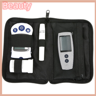 🔥🔥🔥กระเป๋าเก็บของครัวเรือนซิปสีดำจัดระเบียบแบบ HUANYU1กระเป๋าเก็บของเครื่องวัดน้ำตาลในเลือดความดันโลหิตและเครื่องวัดปริมาณออกซิเจน