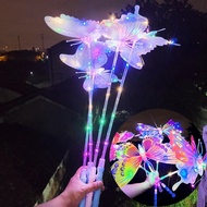 Tongkat Bintang Peri Tongkat Peri Mainan Anak Tongkat Nyala Lampu Led Bentuk Capung Tongkat Nyala