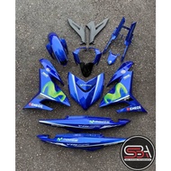 COVERSET Y15ZR Y15 V1 V2 MOVISTAR M HIJAU BIRU DPBMC TANAM PREMIUM EDITION BODYSET YSUKU ORIGINAL VE
