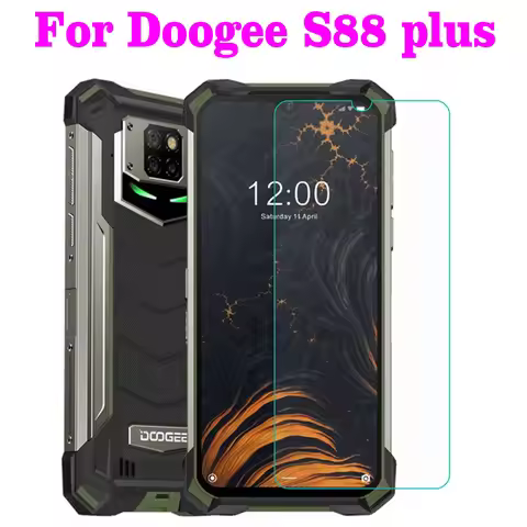For Doogee S88 Plus Tempered Glass 2.5D Protective Film 9H Explosion-proof LCD Screen Protector For 