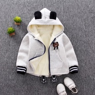 Jaket Bulu Anak Bayi Laki Laki Import Model Bear 6 12 Bulan 1 2 3 4 Tahun Cowok Terbaru