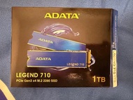 ADATA Legend 710 1TB NVMe SSD 有盒