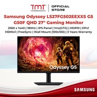 Samsung Odyssey LS27FG502EEXXS G5 G50F QHD 27" Gaming Monitor |  2560 x 1440 | 180Hz | IPS Panel | 1