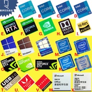 Sticker diy 11th Generation Intel 11th Generation core i9 i7 i5 i3 Laptop Desktop cpu Label