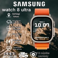 New SAMSUNGGalaxy smartwatch 8 ultra jam tangan pria wanita bluetooth telephone watch fitness tracke