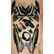 Y15ZR HLD COVERSET - MX King 2022 [ YELLOW BLACK ] V1 &amp; V2