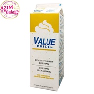 (NO COD,ONLY ONLINE PAYMENT)Value Pride Ready To Whip Topping Cream 907G (Halal) by Azim Bakery