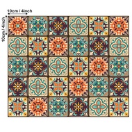 30pcs Of 4x4 inch Mexican Tiles Tile Stickers Decorative Tiles Vinyl Stickers Wall Stickers Tile Sti
