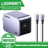 UGREEN  Nexode Pro 65W/45W USB C Charger Mini Foldable Fast Wall Charger Power Adapter