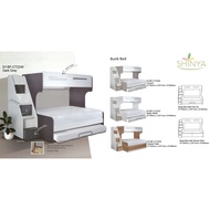 [Pre-order] Kids Bedframe/ Loft Bed set/ Bunk Bed, Double Decker, Mother Bed, Stairs, Pullout Bed, D