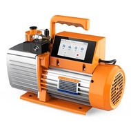 Vacuum Pump 7/9/12 CFM 2 Stage Intelligent Rotary Vane Vacuum Pump HVAC Touch Screen, Data Logging, 