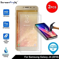 ScreenProx Samsung Galaxy J4 (2018) Tempered Glass Screen Protector (2pcs)