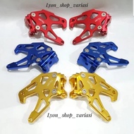 MERAH Full cnc chain adjustment Standhook fu vixion R15 CB150 etc - Red - MF MOTORCYCLE ACCESSORIES