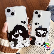Samsung A36 A56 S25 36 A56 S25 Couple Shincan Father Mother Clear Case Samsung A36 A56 S25 36 A56 S2