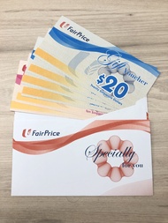 NTUC Fairprice physical gift vouchers