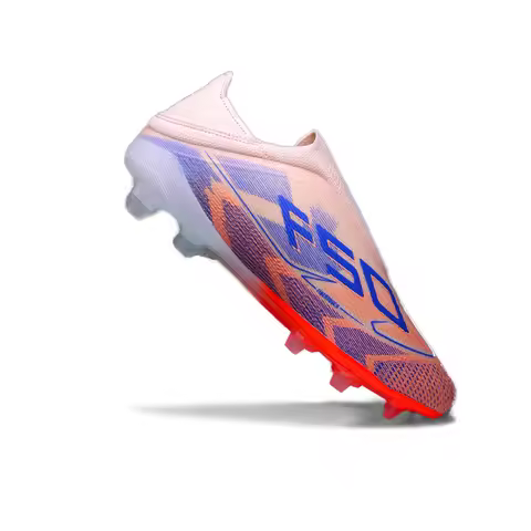 Mens Football Boots Pro Slip-on Youth FG/TF F50+ Training Studded Fast Soccer Shoes Non Slip Footbal