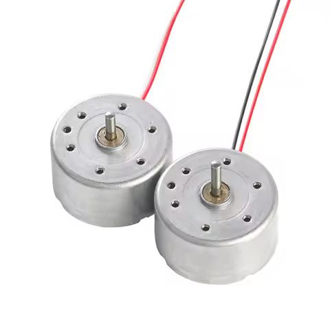 2pcs DC 1.5V 3V 4.5V 5V 6V DC Motor Micro 300 Solar Motor For DIY Toys 2 Pins Plug Spacing Brush Mot