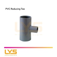 [LYShardware] PVC Reducing TEE - Pipe Fitting Connector [20mm - 25mm - 32mm - 40mm - 50mm][1/2" - 3/4" - 1" - 1-1/4" - 1-1/2" - 2"]