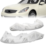 Front Left Right Bumper Cover Stiffener Bracket Pair For Infiniti G25 G37 Sedan