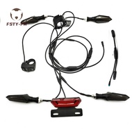 Ebike Light Kit Enhanced Safety Features For E-bike Brake Light Indicator