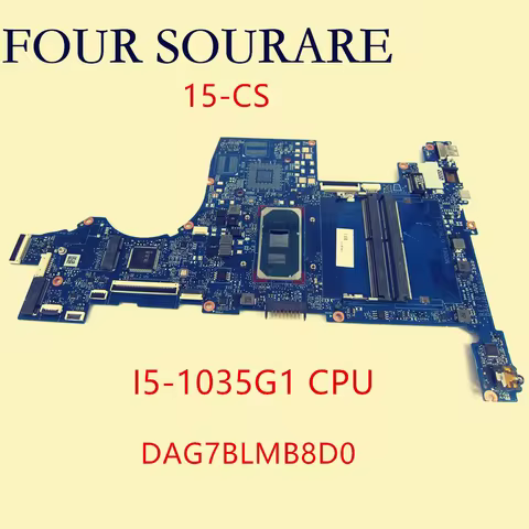 DAG7BLMB8D0 For HP PAVILION 15-CS2062ST 15-CS Laptop Motherboard I5-1035G1 CPU L67287-601 L67287-001