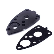 6E0-45321 Water Pump Plate 6E0-45315 Gasket for Yamaha Outboard Engine 4HP 5HP 6E0 6E3 6E0-45321-01-