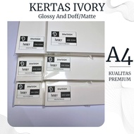 Ivory A4 paper Thickness 210gsm, 230gsm, 250gsm, 300gsm, 350gsm, 400gsm