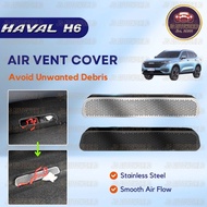 GWM Haval H6 Hev Under Seat Air Vent Cover Steel Block Debris Dust Haval h6 Accessories 1Set