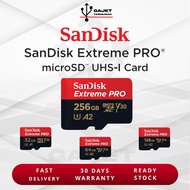 SD Kard SanDisk Extreme Pro MicroSD UHS-132GB 64GB 128GB 256GB A2 Performance U3 C10 V30 Read up to 200 MB/S